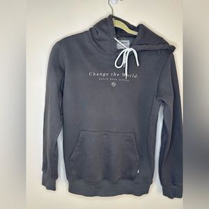 Dutch Bros Cozy Hoodie Grey 'Change the World'